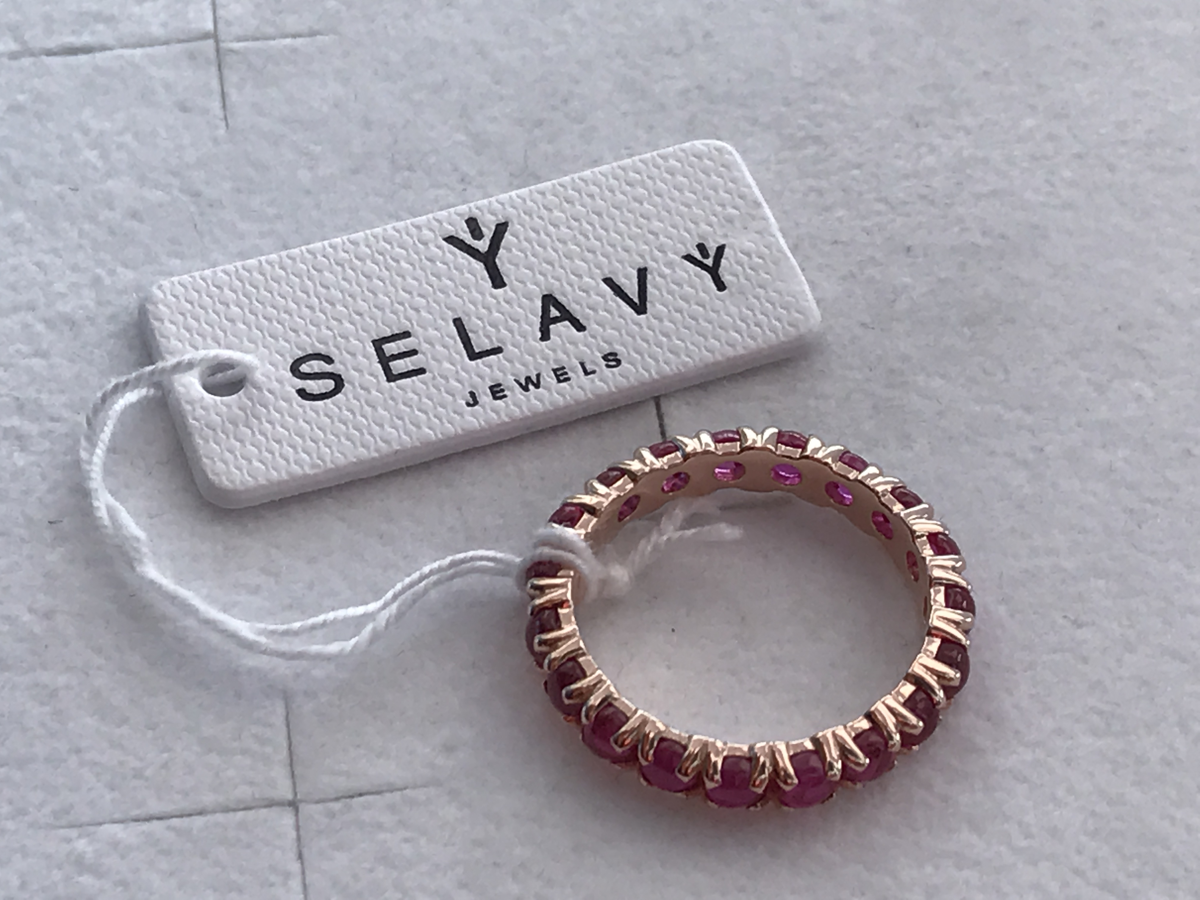 SELAVY’ JEWELS VERETTA A GIRO COLLEZIONE BOULE VE100R ROSSO 3